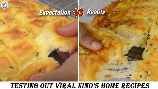 Testing Out Viral Food Hacks  Testing Out Ninos Home Viral Cheese Recipes  Testing Ninos Home [upl. by Aikemat]