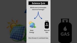 Renewable vs NonRenewable Energy sciencequiz quiz generalscience smartlearning renewableenergy [upl. by Agnesse]