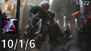 Ambessa Top vs Riven  EUW Master  Patch 1422 [upl. by Elset]