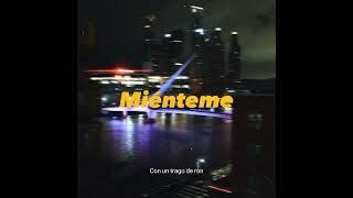 Santy  Miénteme Lyrics Oficial [upl. by Nador]