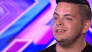 THE X FACTOR 2014 AUDITIONS  PAUL AKISTER [upl. by Euqinomad]