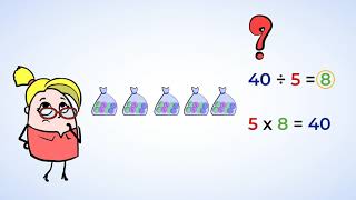 The Relationship between Division and Multiplication  MightyOwl Math  3rd Grade [upl. by Solana]