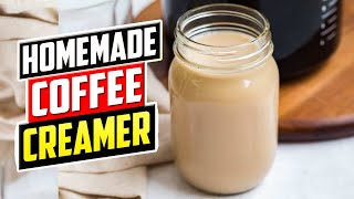 Homemade COFFEE CREAMERS Recipe [upl. by Mada]