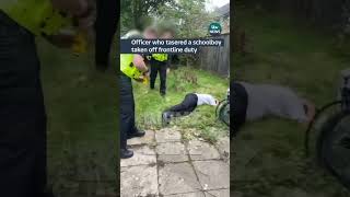 Officer who tasered a schoolboy taken off frontline duty ITVNews Birmingham [upl. by Tressa]