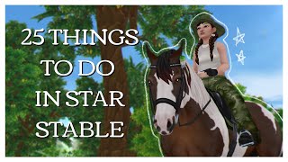 25 Things To Do In Star Stable  Star Stable Online [upl. by Lasser]