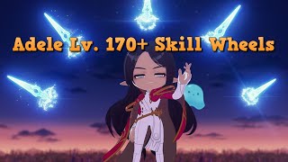 MapleStory M Adele Lv 170 Skill Wheels [upl. by Gavra68]