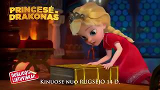 Lietuviškai dubliuotas filmas PRINCESĖ IR DRAKONAS  kinuose nuo rugsėjo 14 dienos [upl. by Assyral]