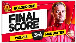 MAINOO TO THE RESCUE WOLVES 34 MANCHESTER UNITED GOLDBRIDGE Reaction [upl. by Haneekas821]