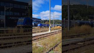 Schöner Kesselwagenzug beim Bahnhof Wettingen [upl. by Enirehtak]