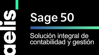 Sage 50 Solución integral de contabilidad y gestión comercial [upl. by Esbensen]