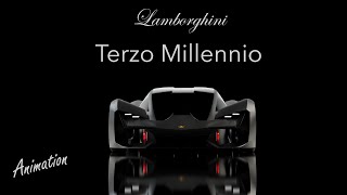 Lamborghini Terzo Millennio Animation [upl. by Regor220]