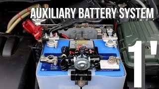 XTRAIL T31  Lets attach an auxiliary battery system 補助ﾊﾞｯﾃﾘｰ充電装置を付けようか [upl. by Anihsak]