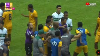 Confusão e briga no jogo da copinha entre Coritiba e Retrô Copa São Paulo de Juniores sub20 [upl. by Yeliah662]