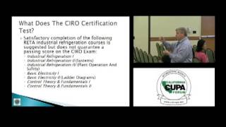 AMMONIA REFRIGERATION TRAINING STANDARDS [upl. by Einhapets]