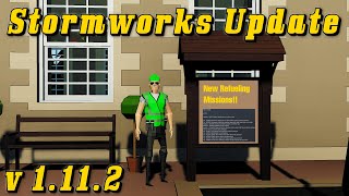 Stormworks Update New Missions stormworks gaming [upl. by Bloomer]