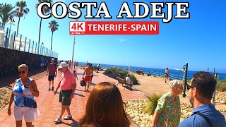 TENERIFE  COSTA ADEJE  Take a look at the Current Situation 😎 4K Walk ● February 2024 [upl. by Conlon]