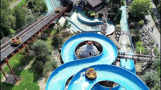 WILDWASSER RAFTING  Onride  Bayern Park  2024  4K [upl. by Ellevehc683]