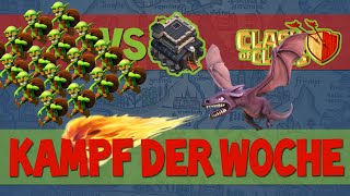 37 Kampf der Woche VS Rathaus 9 I Clash of Clans DeutschGerman [upl. by Llednov]