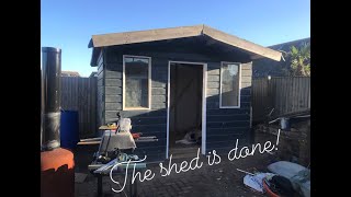 Man VS Shed part 3  Its ruddy finished ish [upl. by Matias]