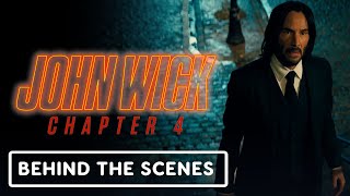 John Wick Chapter 4  Exclusive Behind the Scenes Stunt Clip 2023 Keanu Reeves [upl. by Prosser]