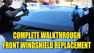 Professional Windshield Replacement  Complete quotProquot Tutorial 20122015 VW Passat [upl. by Yellac721]