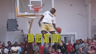 Zion Williamson KILLS 360 SCOOP His 47 Points Shuts Down Real Deal In The Rock [upl. by Alleuqahs825]