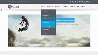 Quasar Wordpress Theme with Animation Builder [upl. by Evvy470]