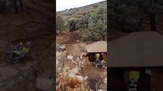 Dirtbike Camping desert to secret MTN cabin  full video up [upl. by Airdnala]