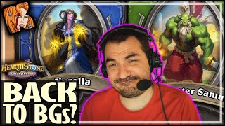 BACK TO BGs ALREADY  Hearthstone Battlegrounds [upl. by Retnuh]