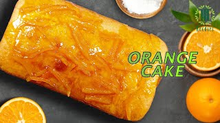 Orange Marmalade Cake  Orange Loaf Cake  Moist Zesty and Sticky [upl. by Leventhal136]