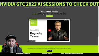 NVIDIA GTC 2023 AI sessions to check out [upl. by Ehcram]