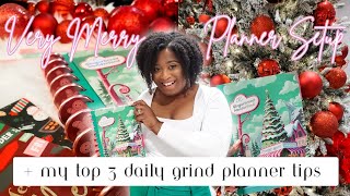 Daily Grind Merry Moods Planner Setup  My Top 3 Daily Grind Planner Tips [upl. by Easlehc]