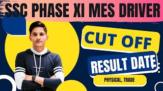 SSC MES CUT OFFSSC PHASE XI MES DRIVER CUT OFFSSC SELECTION POST PHASE XI MES CUT OFF RESULT [upl. by Metzger]