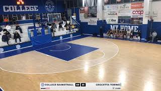 U19 ecc College basketball vs Don bosco Crocetta Torino [upl. by Mesics881]