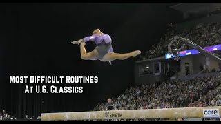 Most Difficult Routines Performed at 2023 US Classics [upl. by Nanni737]