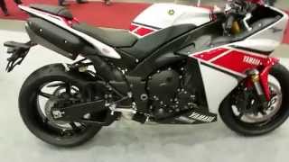 Yamaha YZFR1 WGP 50th Anniversary Nr913 182 Hp 300 Kmh 186 mph 2012  see also Playlist [upl. by Nilcaj]