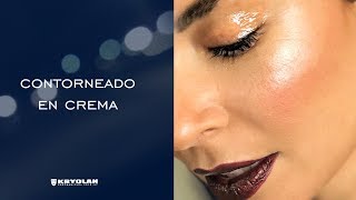 TUTORIAL CONTORNEADO EN CREMA ULTRA FOUNDATION TRIO [upl. by Anikal]