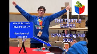 DFW Cubing Fall 2023 Competition Vlog [upl. by Stochmal]