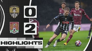 HIGHLIGHTS  NOTTS COUNTY 02 NORTHAMPTON TOWN [upl. by Ive]