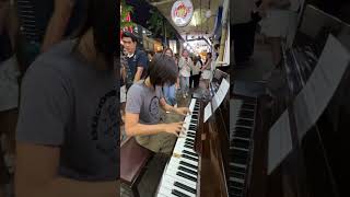 1 Piano vs 100 Piano kickstreaming sampepperlive  shorts viral thailand [upl. by Nnayar]