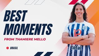 HIGHLIGTHS  THAIMIERE MELLO LA NUEVA ATACANTE DE ALIANZA LIMA [upl. by Marriott]