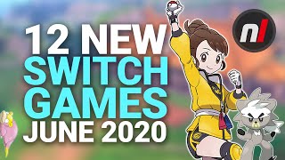 12 Exciting New Games Coming to Nintendo Switch  June 2020 [upl. by Kernan565]