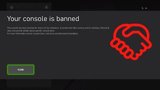 Xbox Console Ban Thanks Microsoft [upl. by Bree623]