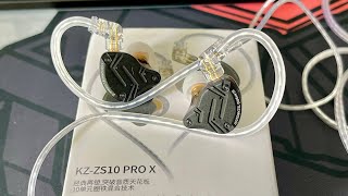 KZZS10 PRO X Unboxing [upl. by Linson]