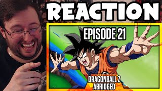 Gors quotDragonBall Z Abridged Episode 21  TeamFourStar TFSquot REACTION [upl. by Anallij]