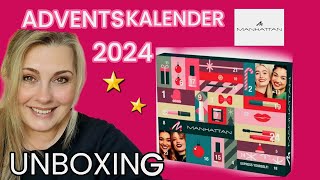 MANHATTAN ADVENTSKALENDER 2024 UNBOXING [upl. by Issac]