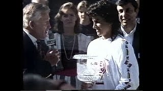 Gabriela Sabatini vs Steffi Graf Amelia Island 1991 [upl. by Salhcin]