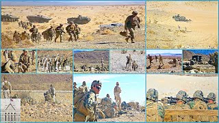 Infantry Officer Course conduct a PALMFEX in Twentynine Palms [upl. by Winograd]