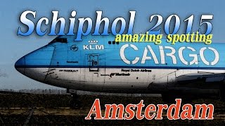 4KAmazing Airport Schiphol 2015 Spotting Dijest1 スキポール空港ダイジェスト版1 [upl. by Oiluarb474]