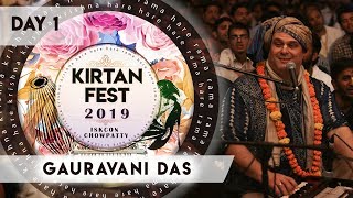 Kirtan Fest 2019  Day 1 Kirtan  Gauravani Das  ISKCON Chowpatty [upl. by Tenney]